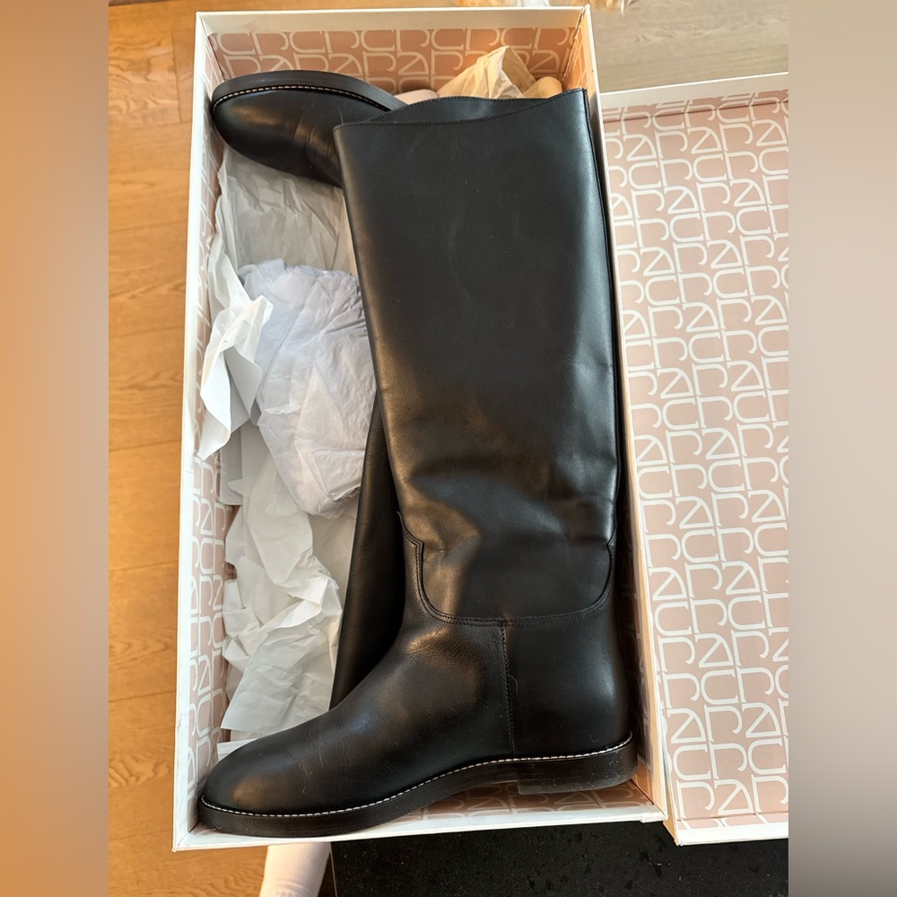 Ulla johnson leather riding boots size 41 - Picture 1 of 5